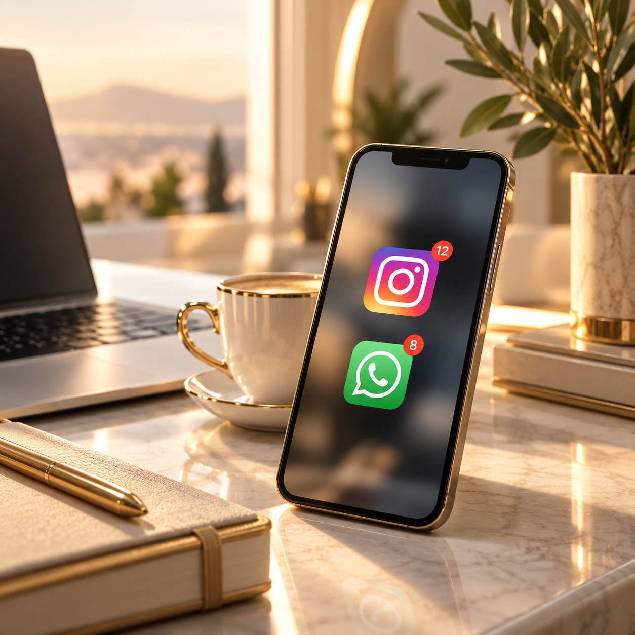 Përmbajtje mujore për Instagram dhe WhatsApp